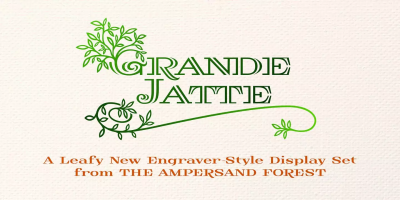 Grande Jatte Font Family free download – Classic font preview