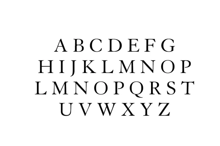 Granjon Font preview 2 – Serif Fonts font sample