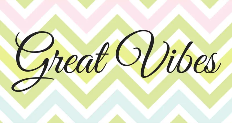 Great Vibes Font preview 3 – Script And Handwritten font sample
