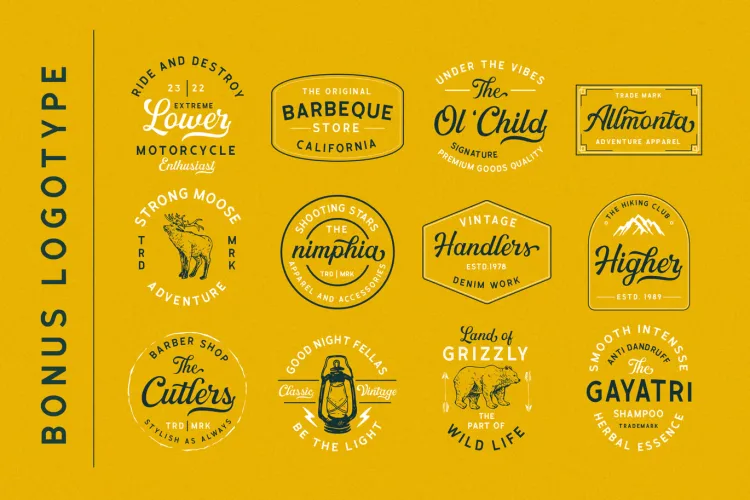 Greatly Font preview 1 – Serif Fonts font sample