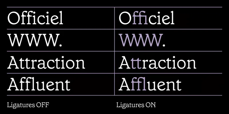 Grenette Font preview 4 – Serif Fonts font sample