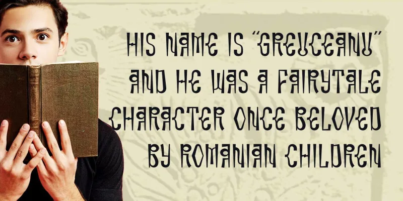 Greuceanu Font preview 2 – Display Fonts font sample