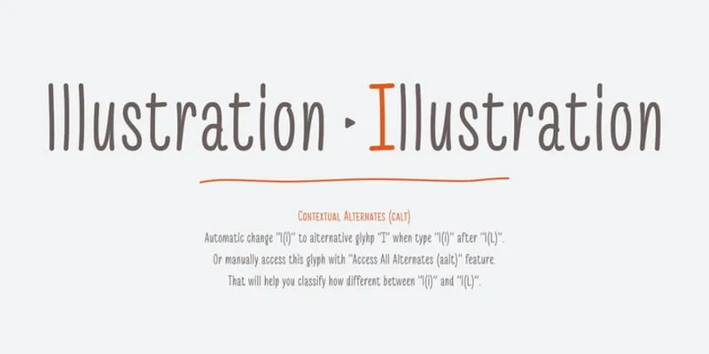 Grilldem Font Family preview 6 – Script And Handwritten font sample