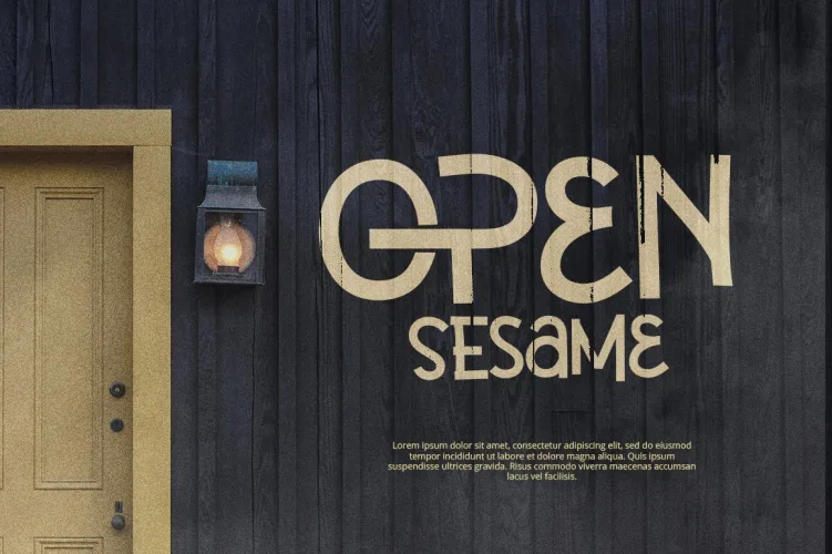 Grinko Font preview 1 – Decorative Fonts font sample