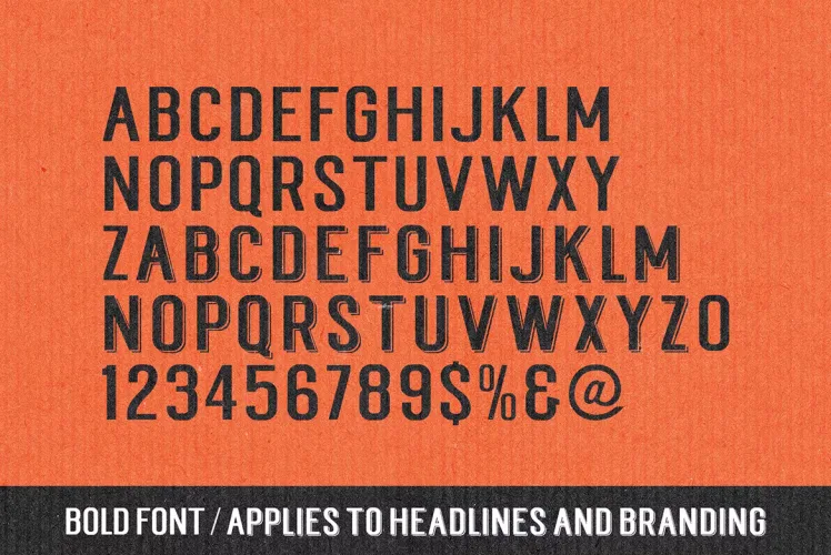 Grounday Font preview 3 – Sans Serif Fonts font sample