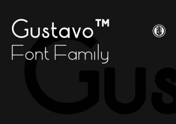 Gustavo Font free download – Sans Serif Fonts font preview