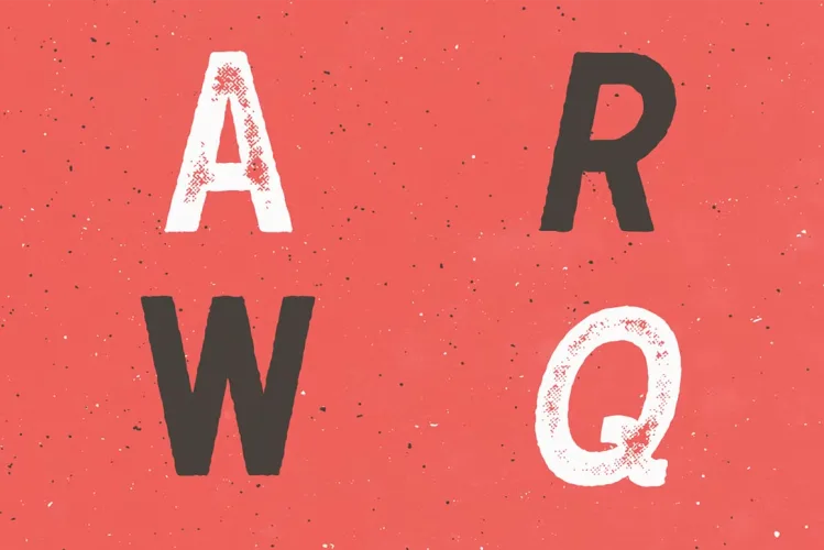 Gutenberg Font preview 3 – Display Fonts font sample