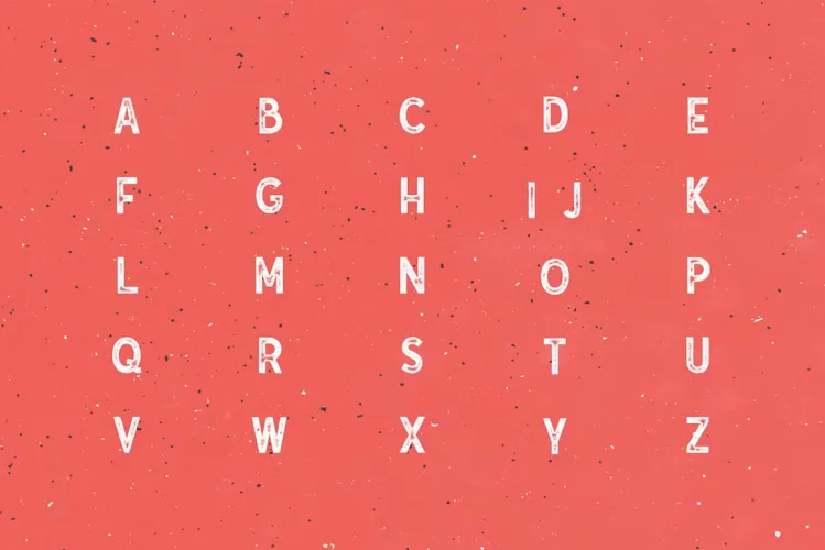 Gutenberg Font preview 5 – Display Fonts font sample