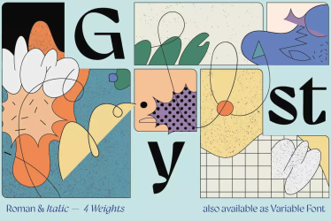 Gyst Font Family free download – Classic font preview