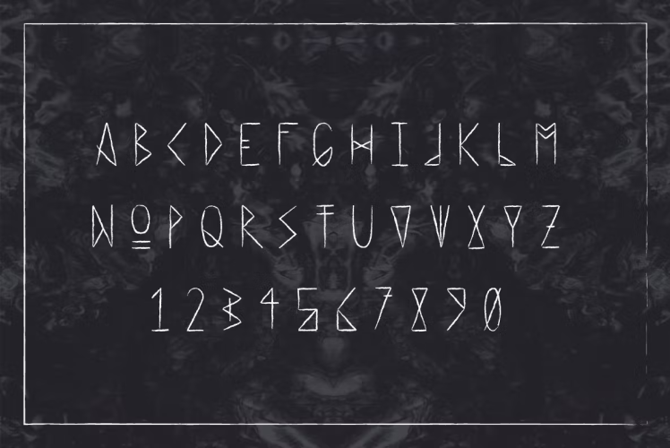Haext Regular Font free download preview 1 – Decorative Fonts font