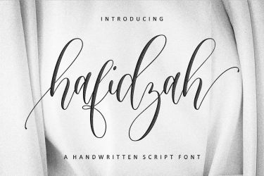 Hafidzah Font free download – Calligraphy font preview