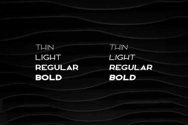 Hanover Font preview 5 – Decorative Fonts font sample