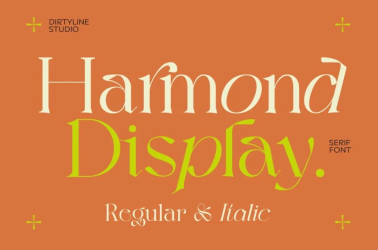 Harmond Font free download – similar font preview