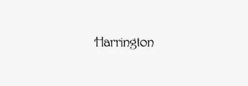 Harrington Font preview 3 – Display Fonts font sample