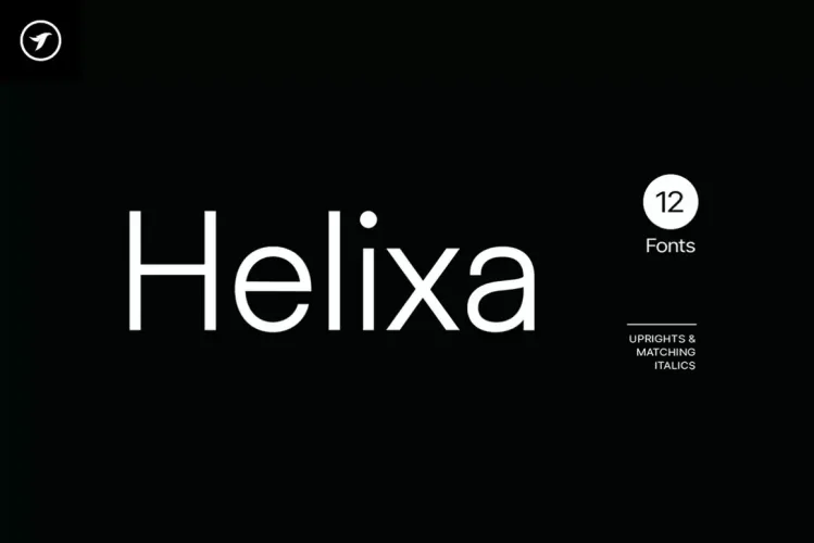 Helixa – Clean & Modern Font Family preview 9 – Sans Serif Fonts font sample