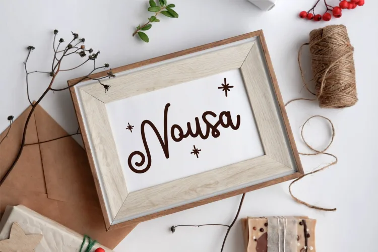 Hesty and Gita Script Font preview 2 – Script And Handwritten font sample