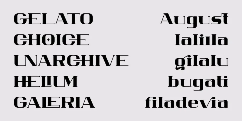 Homrich Font preview 9 – Display Fonts font sample