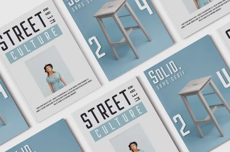 Houston Font preview 4 – Display Fonts font sample