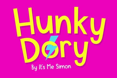 Hunky Dory Font free download – Bold font preview