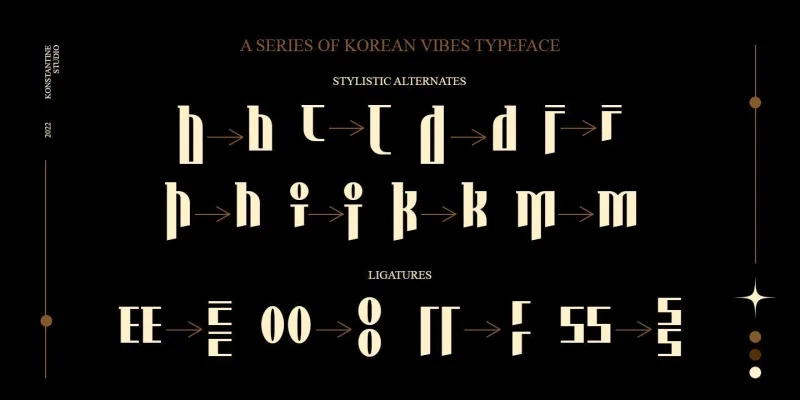 Hwaiting Serif Font preview 4 – Serif Fonts font sample