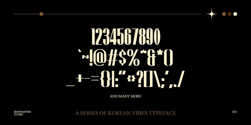 Hwaiting Serif Font preview 7 – Serif Fonts font sample