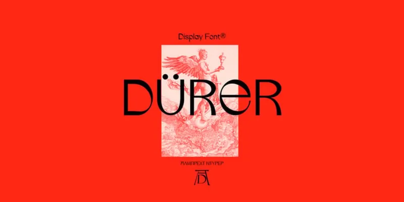 IF Durer Display Font preview 11 – Modern Fonts font sample