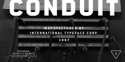 ITC Conduit Font free download – Sans Serif Fonts font preview