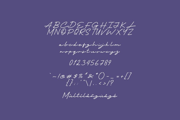 Indosign – Elegant Script Font free download preview 4 – Script And Handwritten font