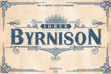 Iorek Byrnison Font free download – Iorek Byrnison Font font preview