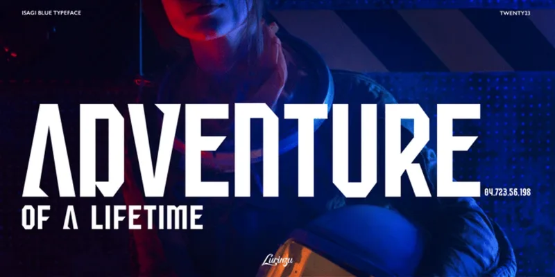 Isagi Blue Font Family preview 9 – Display Fonts font sample