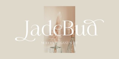 JadeBud Font free download – Elegant font preview