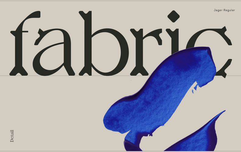 Jager Font free download preview 4 – Display Fonts font