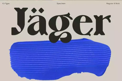 Jager Font free download preview 11 – Display Fonts font