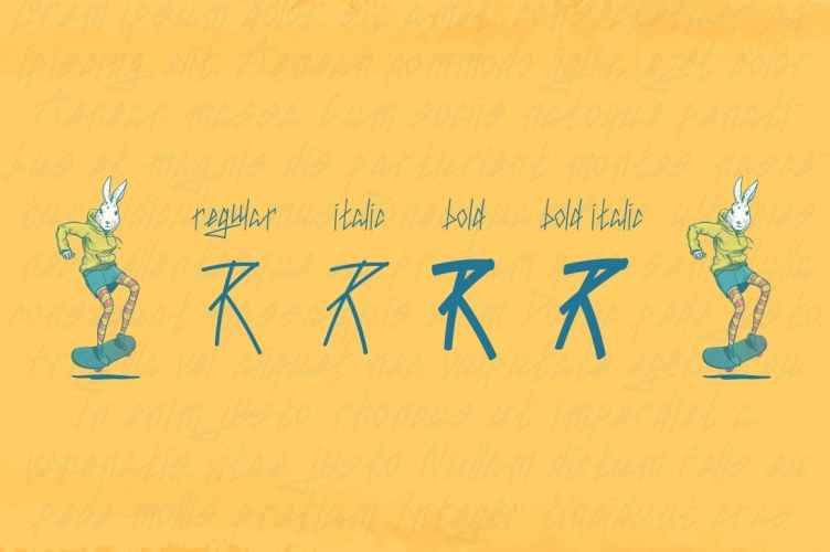 Jarots Font free download preview 3 – Display Fonts font