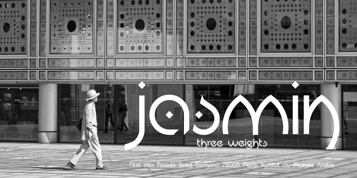 Jasmin Font preview 3 – Display Fonts font sample