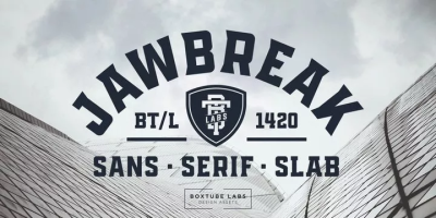 Jawbreak Font Family free download – Branding font preview