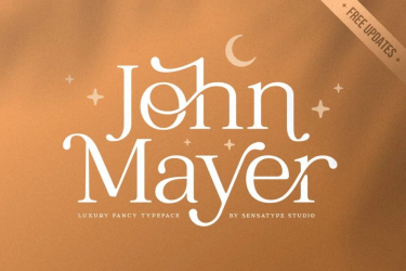 John Mayer Font free download – Branding font preview