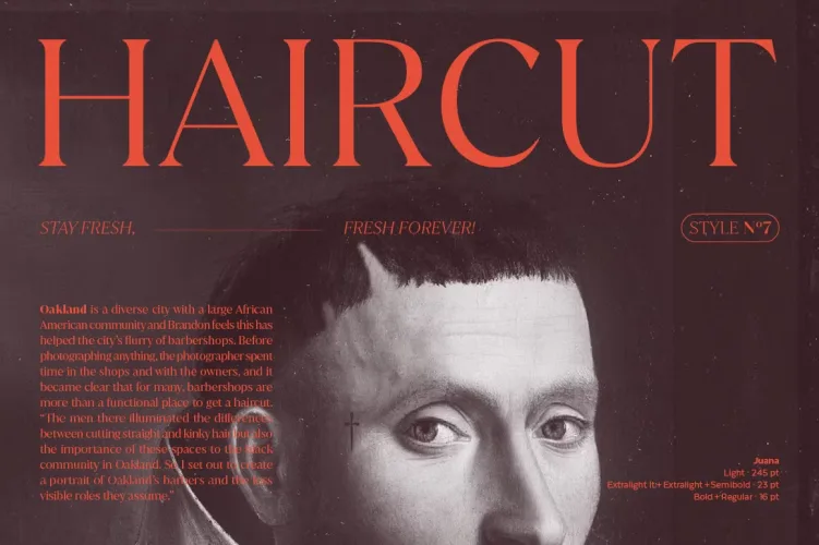 Juana Font preview 1 – Serif Fonts font sample