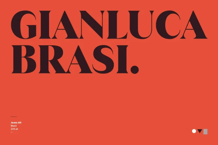 Juana Font preview 2 – Serif Fonts font sample