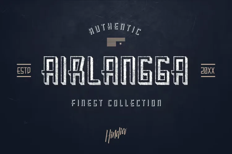 Kahuripan Font preview 1 – Serif Fonts font sample