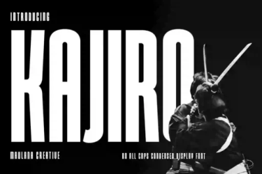 Kajiro Font free download – Sans Serif Fonts font preview