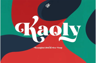 Kaoly Font free download – Serif Fonts font preview