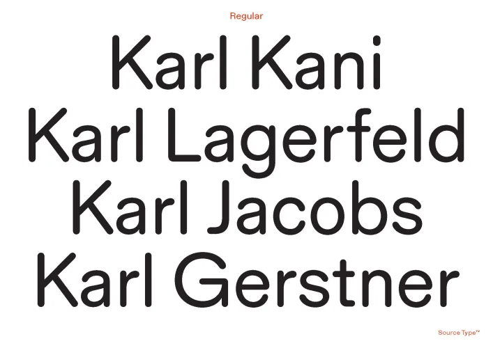 Karl Font Family preview 3 – Font Family font sample