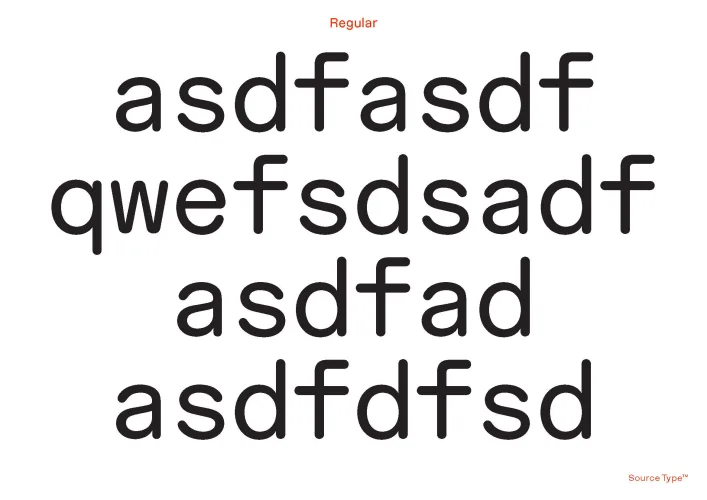 Karl Mono Font Family preview 3 – Display Fonts font sample