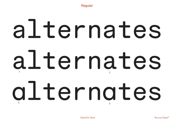 Karl Mono Font Family preview 5 – Display Fonts font sample