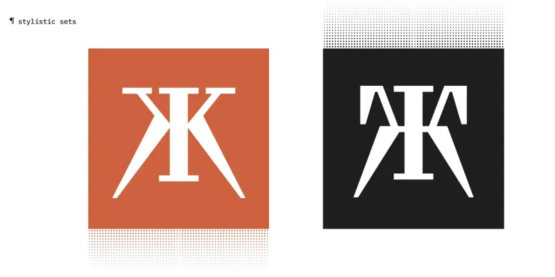 Kharms Display Font preview 3 – Typeface font sample