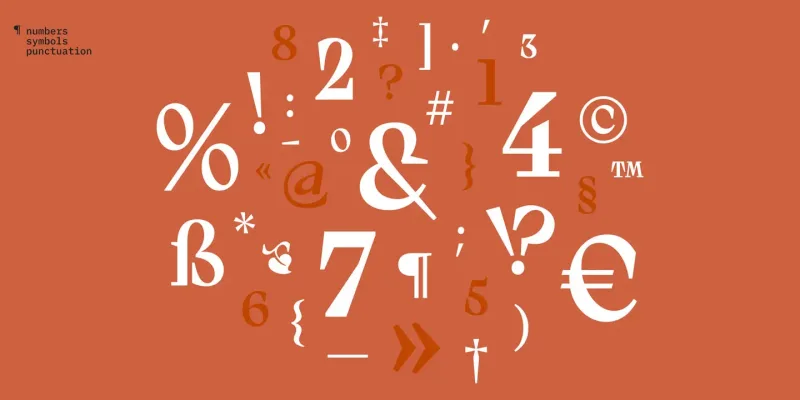 Kharms Display Font preview 6 – Typeface font sample
