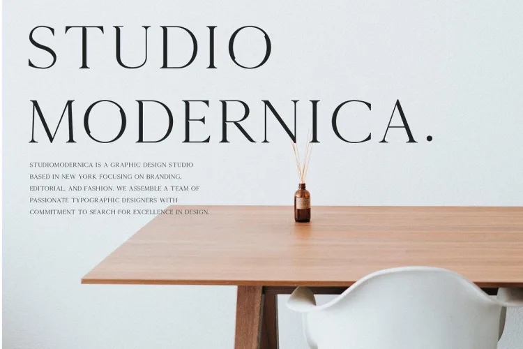 Kinfolk Font preview 3 – Serif Fonts font sample