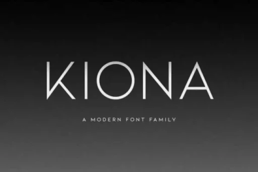 Kiona Font free download – Branding font preview