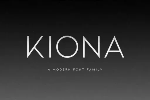 Kiona Font preview 6 – Sans Serif Fonts font sample